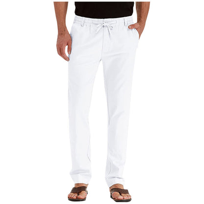 Pantalon Homme Jambe Droite Élastique