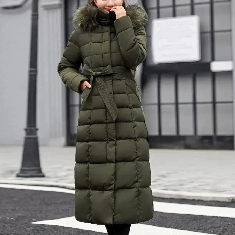 Manteau d'hiver élégant pour femme moderne