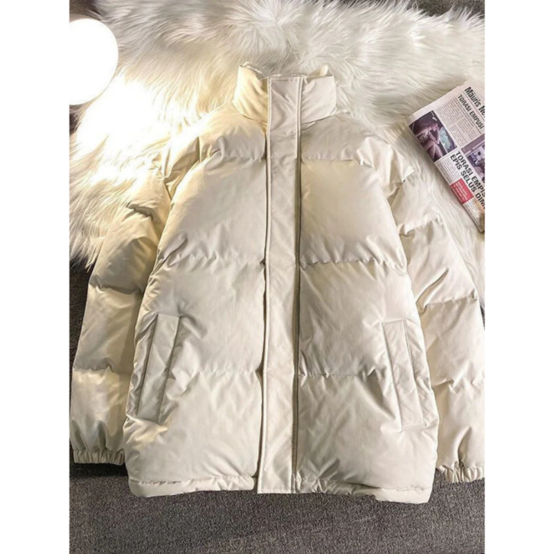 Herren Pufferjacke Warm Isoliert Modern - IdealeKleiden