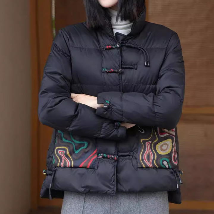 Stylische Winterjacke Frauen Warm &amp; Elegant - IdealeKleiden