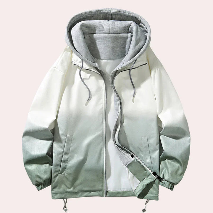 Elegante Herrenjacke mit Kapuze Modern Style - IdealeKleiden