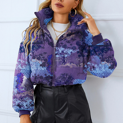 Veste courte moderne femme tendance automne