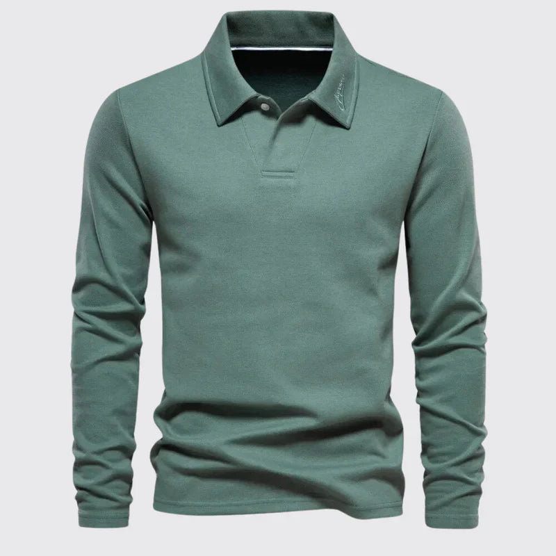 Polo homme coupe slim moderne