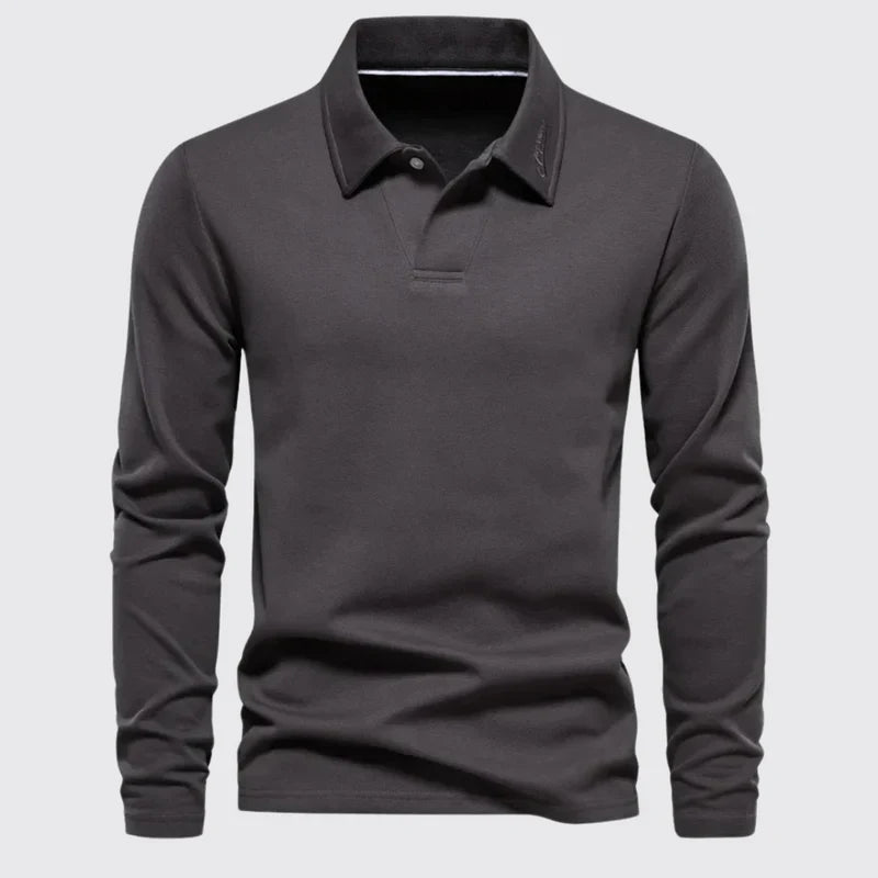 Polo homme coupe slim moderne