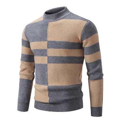 Pull pour homme confortable col rond décontracté