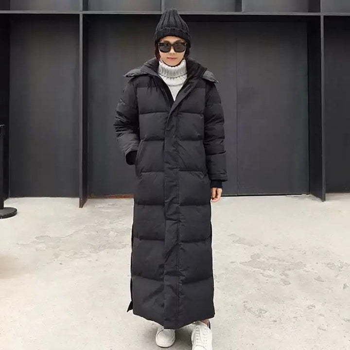 Doudoune longue Chaude et imperméable - Capuche et fermeture éclair