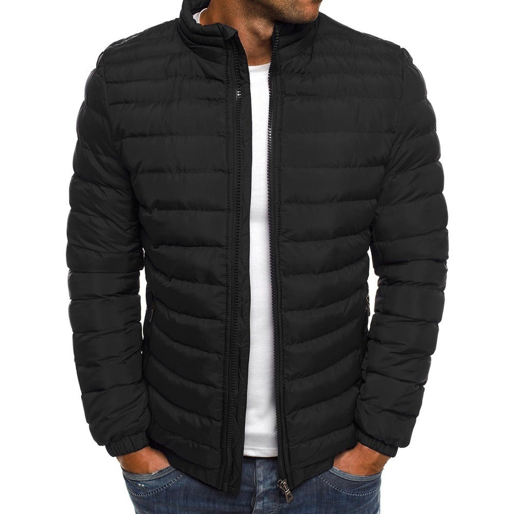 Herren Pufferjacke Leicht Slim Fit - IdealeKleiden