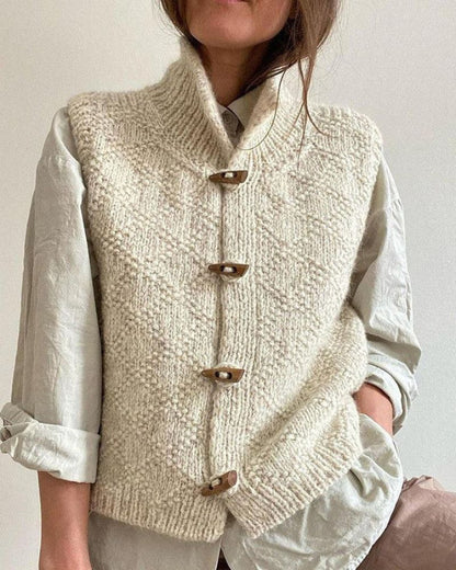 Gilet élégant sans manches pour femme