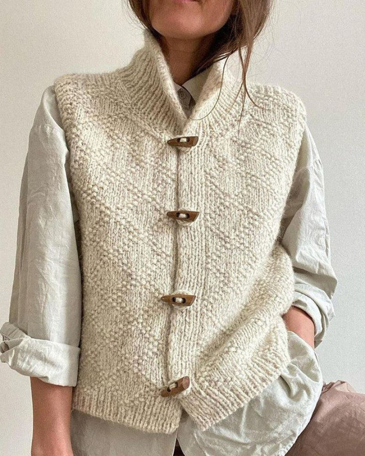 Gilet élégant sans manches pour femme
