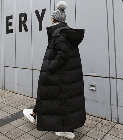 Wintermantel Damen Elegant Parka-Style - IdealeKleiden