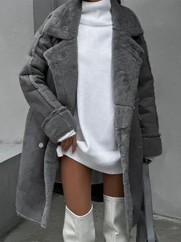 Veste d'hiver femme polaire chaude