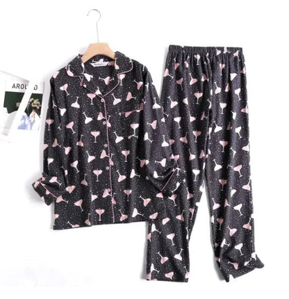 Ensemble de pyjama pour femme multicolore confortable