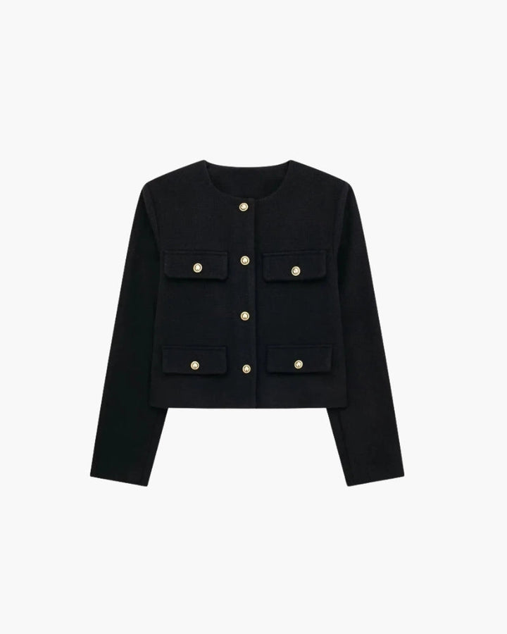 Blazer cintrés élégants courts pour femmes