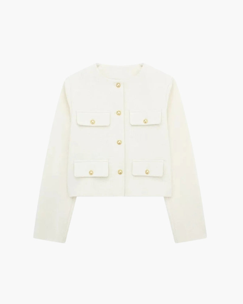 Blazer cintrés élégants courts pour femmes