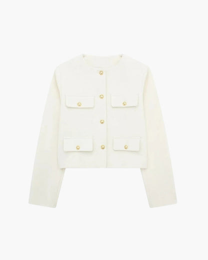 Blazer cintrés élégants courts pour femmes