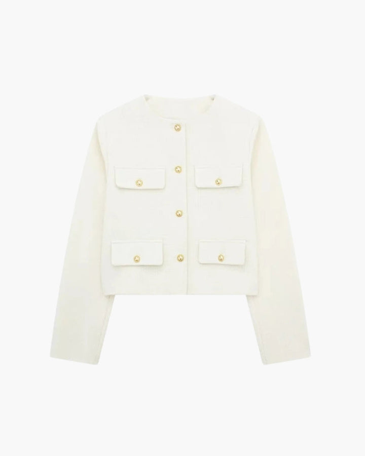 Blazer cintrés élégants courts pour femmes