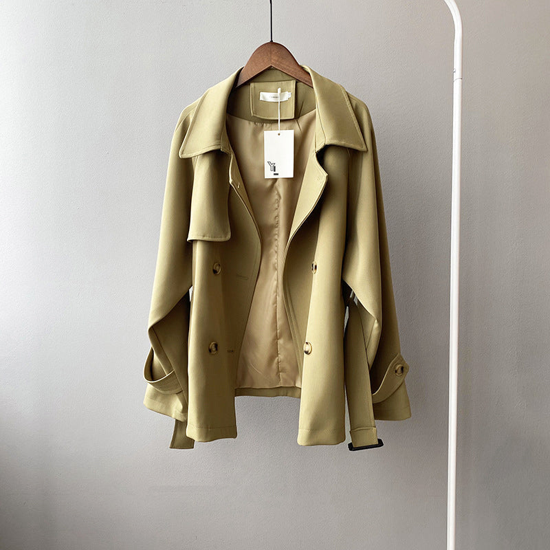 Trench-coat tendance Léger respirant Coupe décontractée
