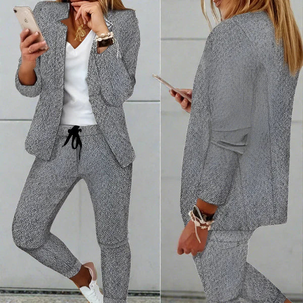Eleganter 2-teiliger Damenanzug Business Chic - IdealeKleiden