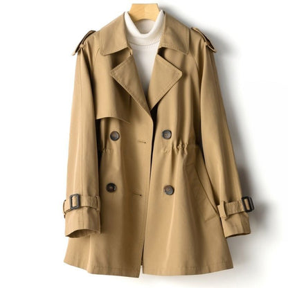 Trench-coat chic pour femme à revers