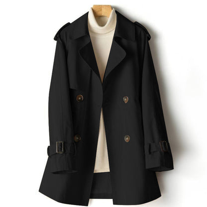 Trench-coat chic pour femme à revers