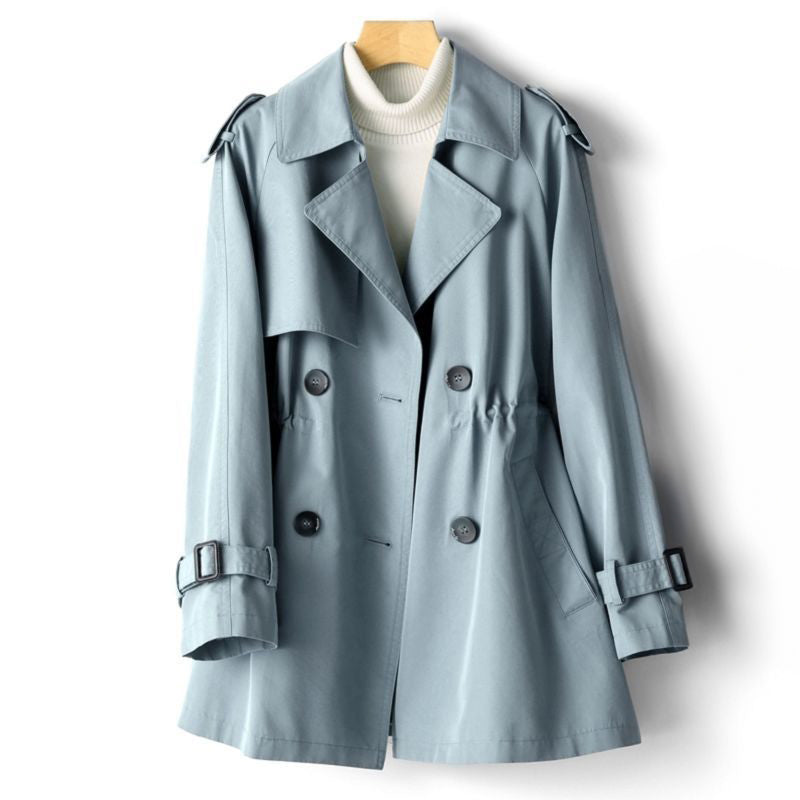 Trench-coat chic pour femme à revers