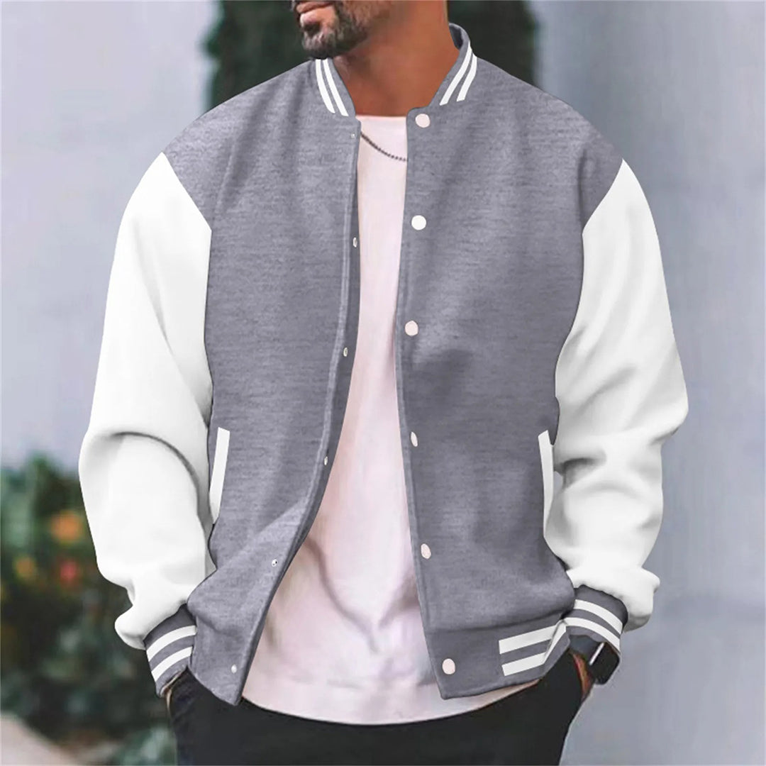 Blouson aviateur homme Moderne Classique Boutons-pression