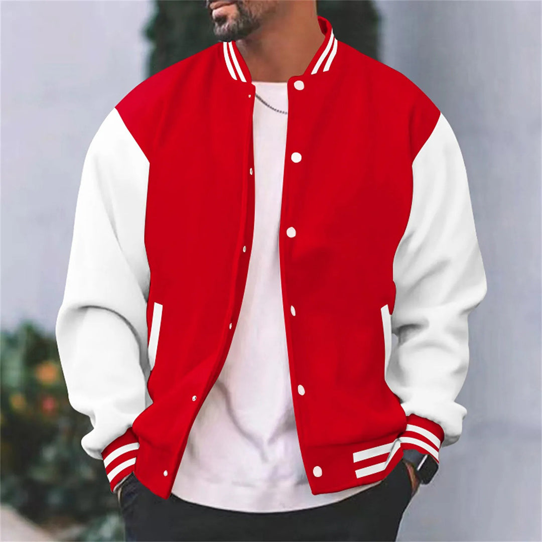 Blouson aviateur homme Moderne Classique Boutons-pression