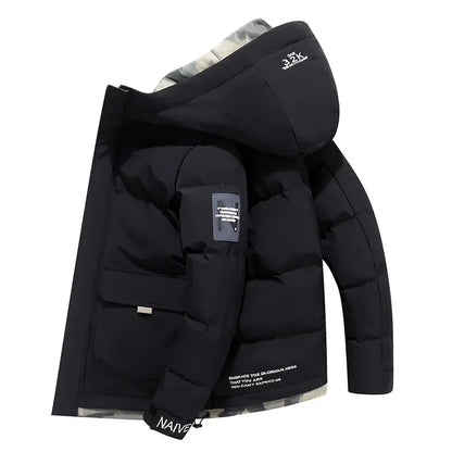 Doudoune matelassée à capuche pour femme