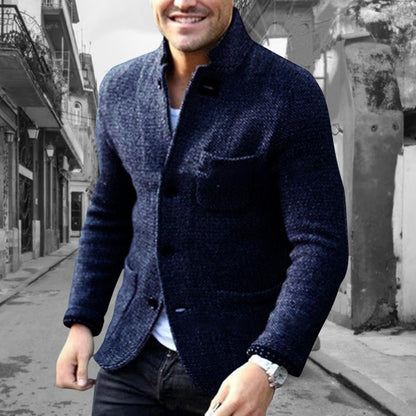 Moderne Herren Freizeitjacke Casual Style - IdealeKleiden