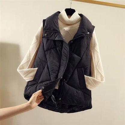 Doudoune sans manches pour femme chaude d'hiver