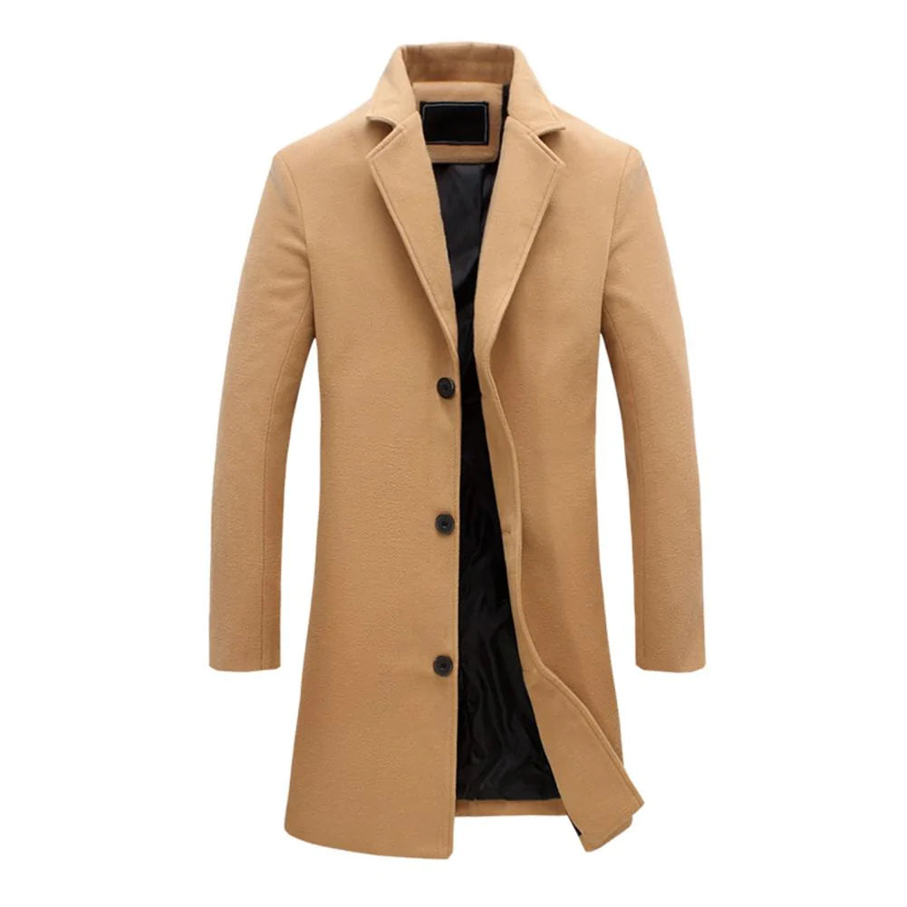 Manteau Femme Mélange Laine Élégant
