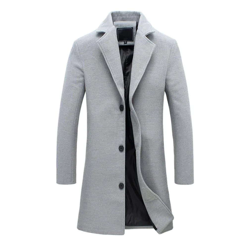 Manteau Femme Mélange Laine Élégant