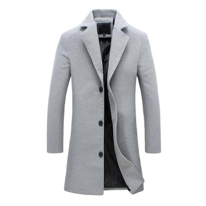 Manteau Femme Mélange Laine Élégant