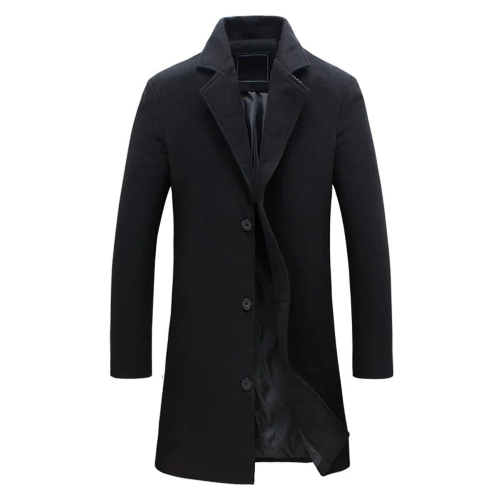 Manteau Femme Mélange Laine Élégant