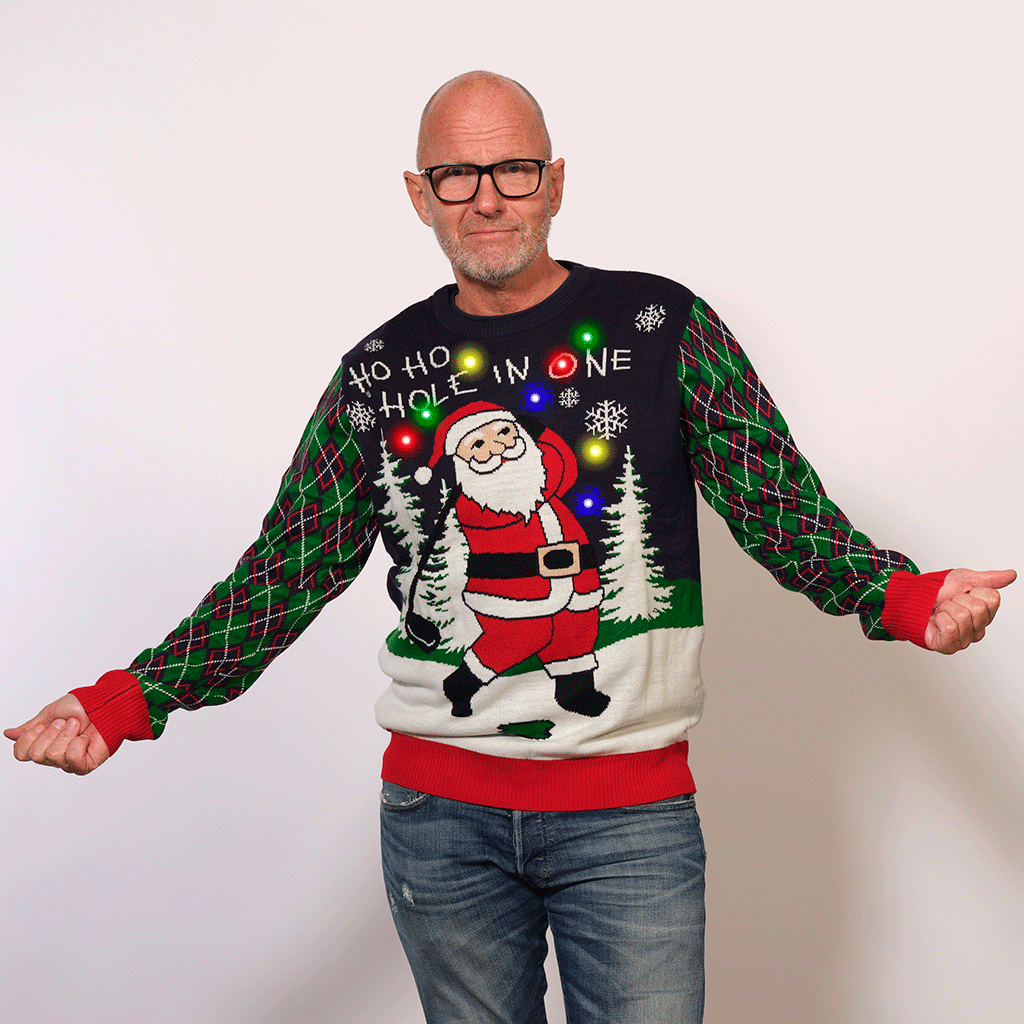 Weihnachtspullover Herren Lustig Xmas Design - IdealeKleiden