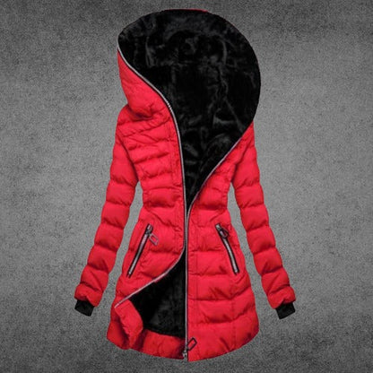 Veste à capuche sport zippée femme
