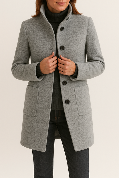 Manteau en laine stylé pour femme Isabella