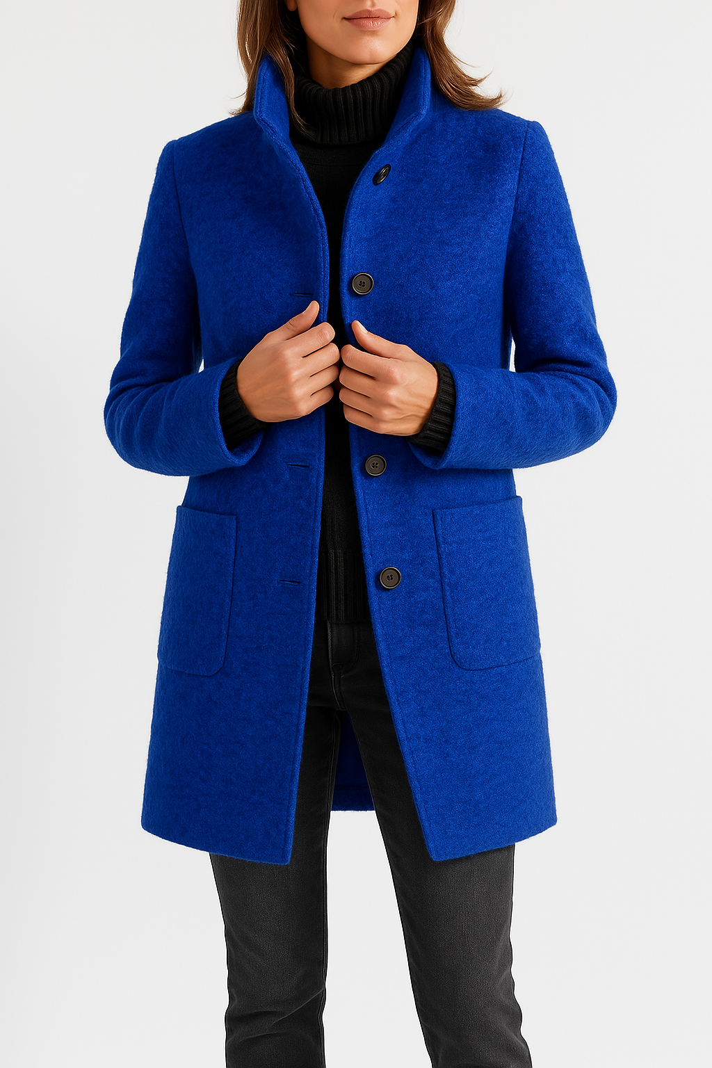 Manteau en laine stylé pour femme Isabella