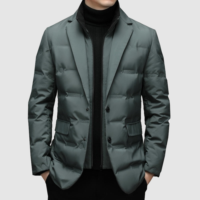 Parka homme chaud et élégant, veste d'hiver