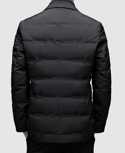 Herren Winterparka Steppjacke Blazer-Style - IdealeKleiden