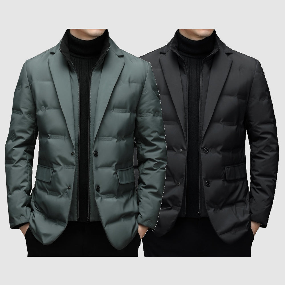 Herren Parka Warm Elegant Winterjacke - IdealeKleiden