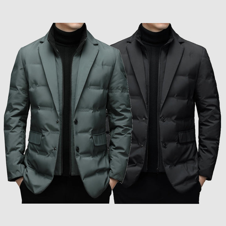 Herren Parka Warm Elegant Winterjacke - IdealeKleiden