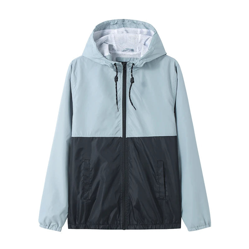 Coupe-vent imperméable homme pour activités de plein air