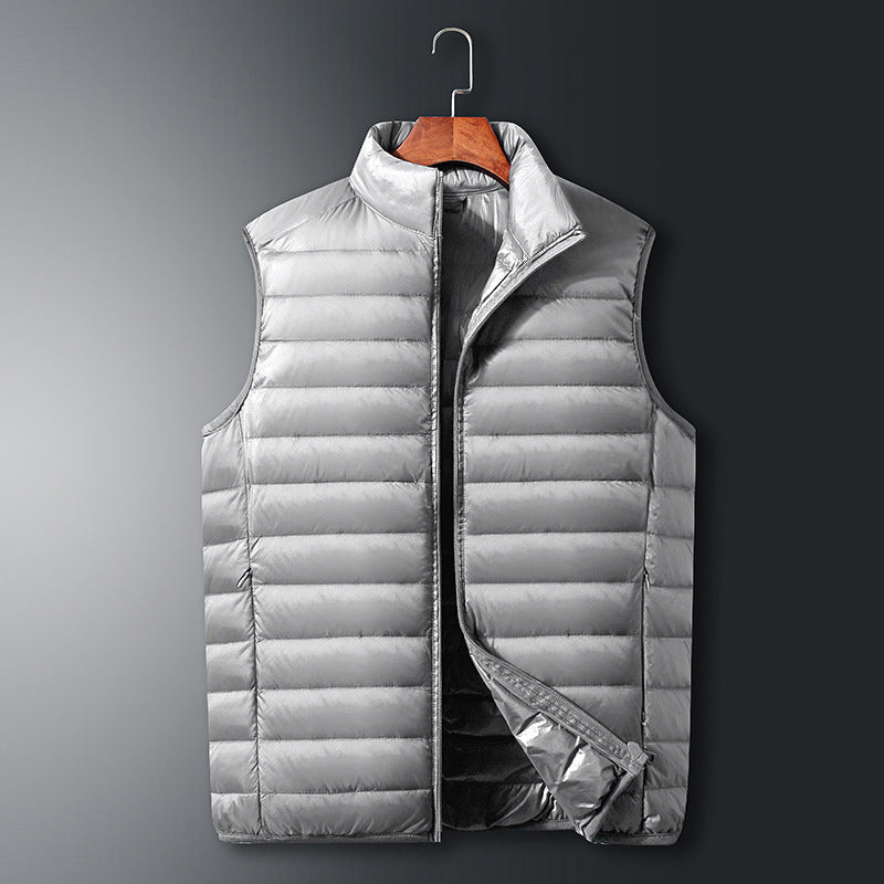 Gilet léger pour femme garni de duvet