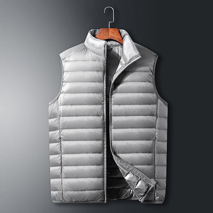 Gilet léger pour femme garni de duvet