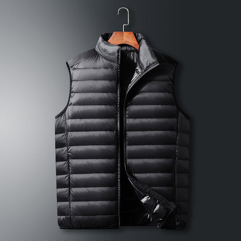 Gilet léger pour femme garni de duvet