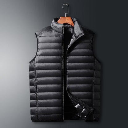 Gilet léger pour femme garni de duvet