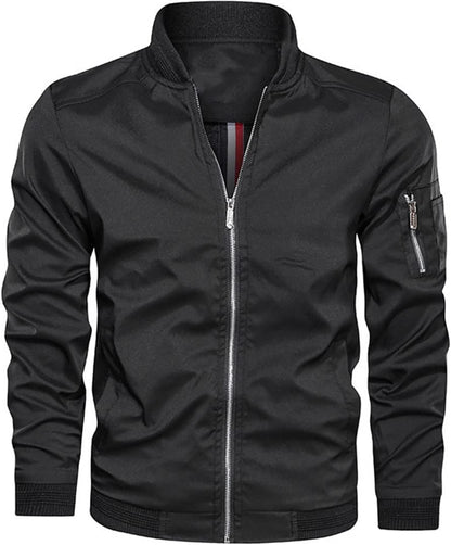 Blouson aviateur homme moderne coupe slim