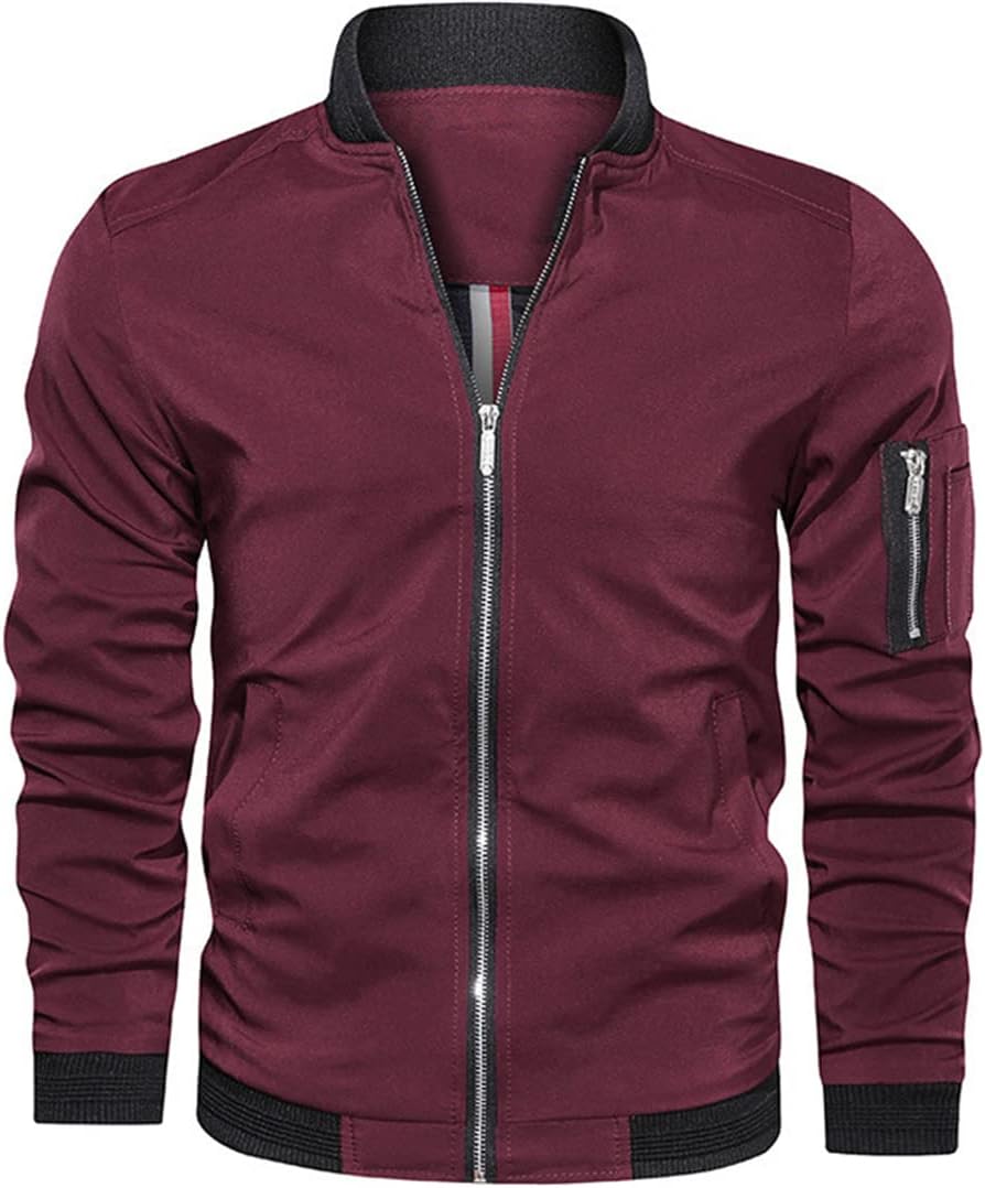 Blouson aviateur homme moderne coupe slim