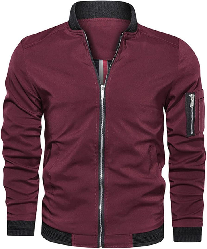 Blouson aviateur homme moderne coupe slim